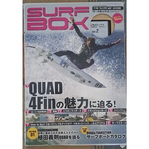 Surf Box Volume 2 Japanese Text Surfing DVD Ocean Life- DVD in Box
